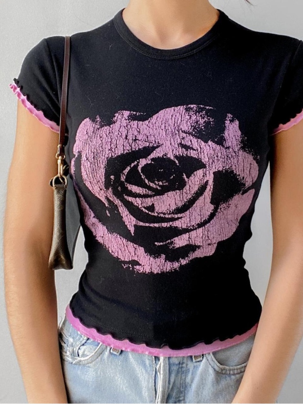 Urban Outfitters | Rose Crop Top